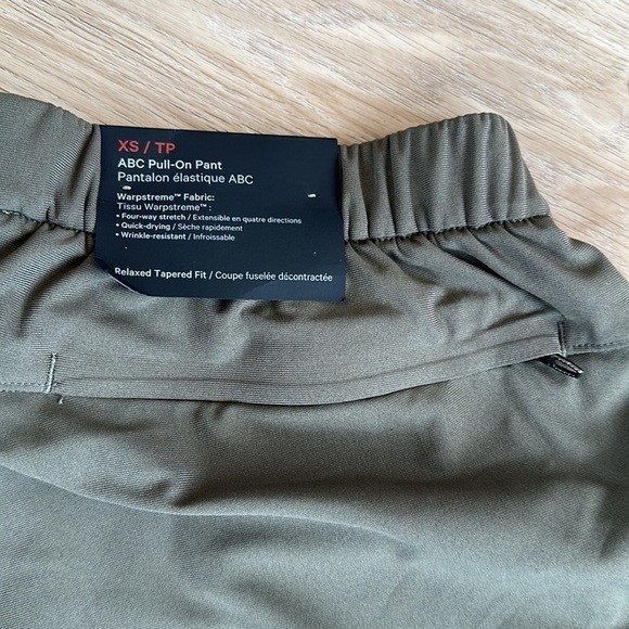 Lululemon ABC Pull-On Pant warpstreme men’s size xs xl xxl - Picture 8 of 10